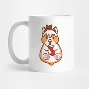 Christmas Corgi Mug